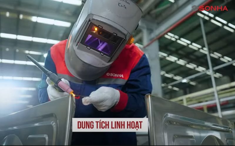 Bể ngầm inox — dung tích linh hoạt
