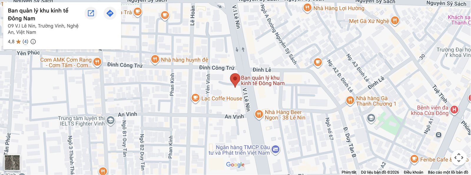 Bản đồ vị trí Nhà máy Sơn Hà Nghệ An tại KKT Đông Nam Nghệ An