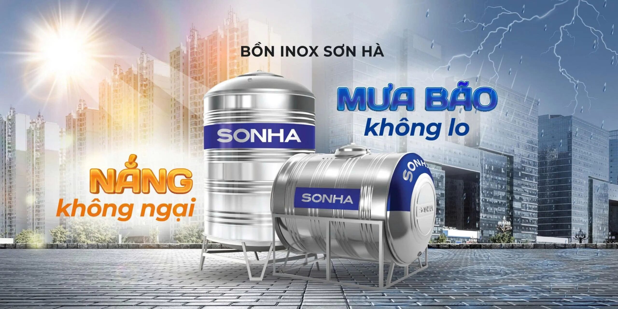 Bồn nước inox