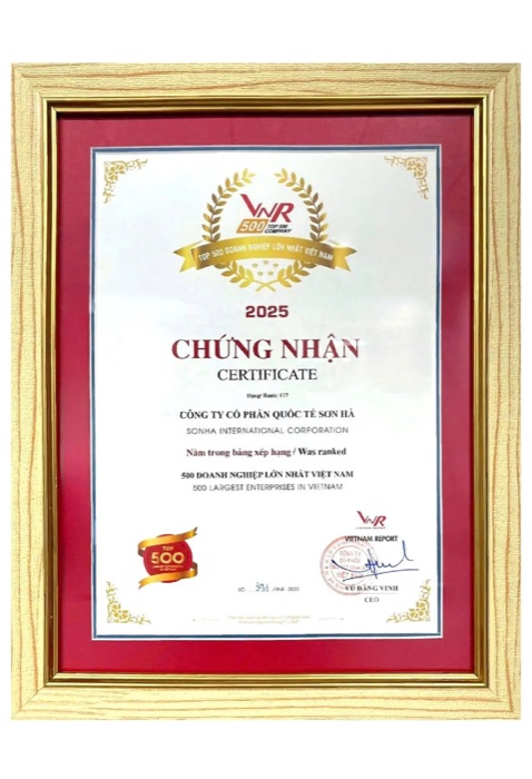 Chứng chỉ ISO 9001:2015 — Hệ thống quản lý chất lượng